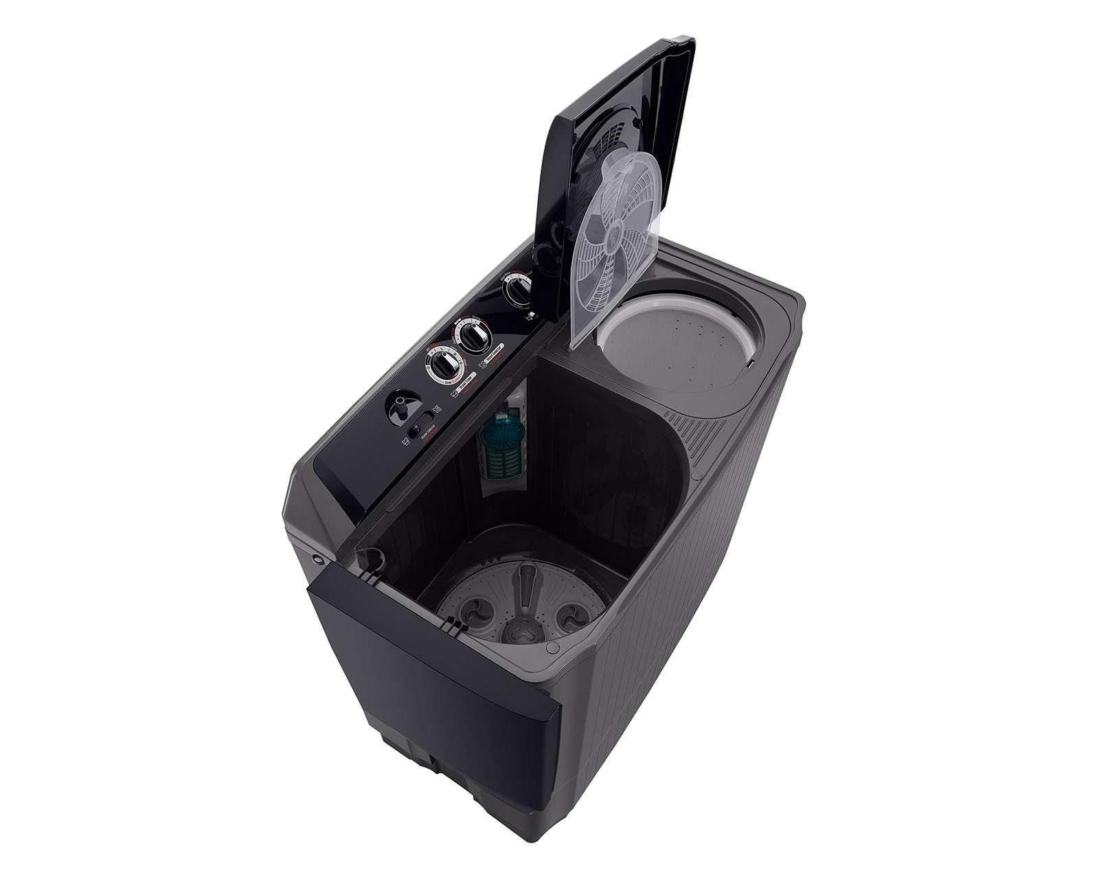 Lavadora LG Dos Tinas 18 kg Gris WP18MAR – Capacidad doble con resistencia duradera - Image 3