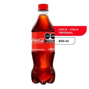 Refresco Coca-Cola Original 600 ml | Sabor Auténtico y Refrescante