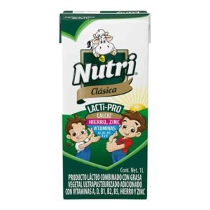 Bebida Láctea Entera UHT NutriLeche 1 L | Fresca y Nutritiva