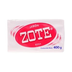 Jabón de Lavandería Zote Rosa 400 g | Original y Rendidor