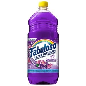 Limpiador Multiusos Fabuloso Lavanda 1 L | Aroma Duradero y Limpieza Total