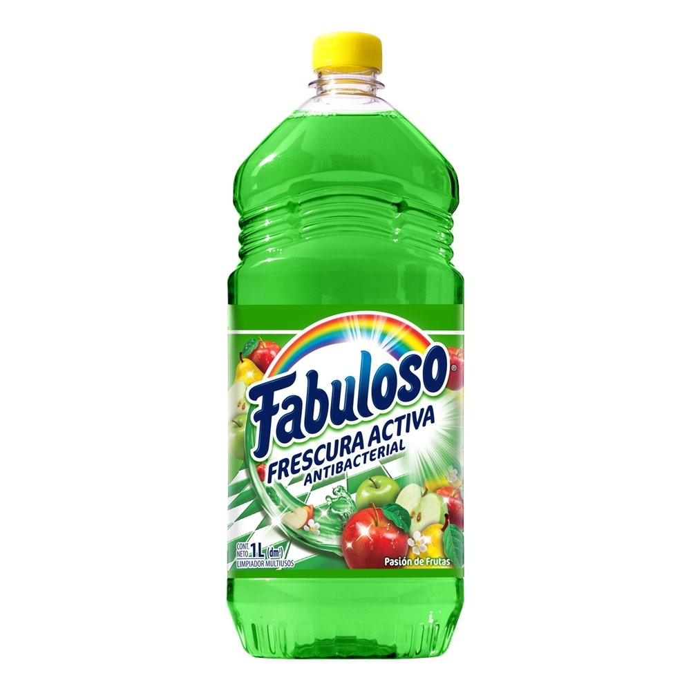 Limpiador Multiusos Fabuloso Pasión de Frutas 1 L | Limpieza y Fragancia Frutal
