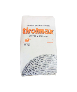 Saco de TirolMax Color Beige de 20 Kilogramos – Recubrimiento Resistente y Fácil de Aplicar para Muros y Fachadas Duraderas