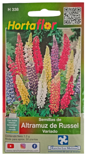 Semillas de Altramuz HORTAFLOR – cultivo nutritivo que mejora la tierra y aporta granos comestibles