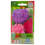 Semillas de Áster Coronados HORTAFLOR – flores resistentes y coloridas para decorar jardines y arreglos