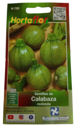 Semillas de Calabaza Redonda HORTAFLOR – frutos sabrosos y versátiles para sopas y guisos caseros