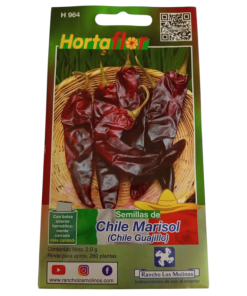 Semillas de Chile Guajillo HORTAFLOR – variedad para obtener chiles secos de sabor intenso para moles y adobos