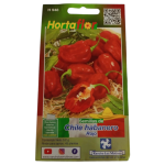 Semillas de Chile Habanero Rojo HORTAFLOR – variedad intensa para preparar salsas muy picantes y exóticas