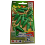 Semillas de Chile Jalapeño HORTAFLOR – cultivo fácil para cosechar chiles frescos, picantes y versátiles en salsas