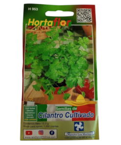 Semillas de Cilantro HORTAFLOR – hierba aromática imprescindible para tacos, salsas y guisos mexicanos