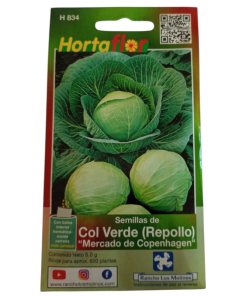 Semillas de Col HORTAFLOR – variedad básica para cosechar col fresca y versátil en la cocina