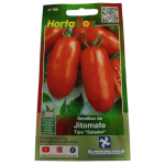 Semillas de Jitomate Saladet HORTAFLOR – tomates alargados y carnosos ideales para salsas y guisos caseros