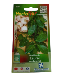 Semillas de Laurel HORTAFLOR – hojas aromáticas esenciales para guisos, sopas y estofados caseros