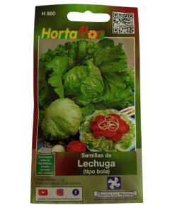 Semillas de Lechuga HORTAFLOR – hojas frescas y crujientes para ensaladas nutritivas todo el año