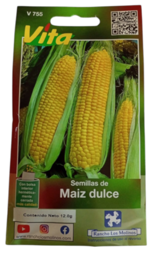 Semillas de Maíz Dulce HORTAFLOR – mazorcas tiernas y dulces ideales para asar y cocinar