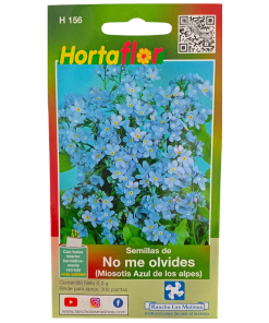 Semillas de No me olvides HORTAFLOR – flores tiernas y azules para decorar jardines y arreglos sentimentales