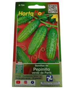 Semillas de Pepinillo HORTAFLOR – variedad ideal para encurtidos caseros y botanas saludables