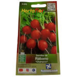 Semillas de Rábano HORTAFLOR – raíces rápidas de cosechar para ensaladas frescas y botanas