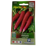 Semillas de Rábano Largo HORTAFLOR – raíces alargadas y crujientes perfectas para ensaladas y guisos