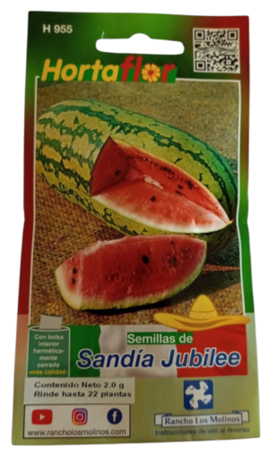 Semillas de Sandía HORTAFLOR – cultivo fácil para obtener frutos jugosos y dulces en tu huerto