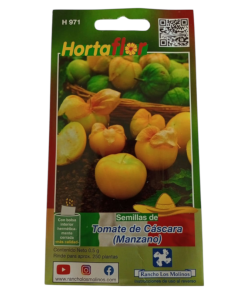 Semillas de Tomate de Cáscara (Manzano) HORTAFLOR – tomates dulces y versátiles para ensaladas y cocina casera