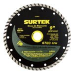 Disco de diamante segmentado, 4-1/2" Surtek