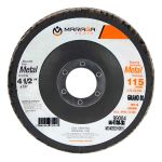 Disco Flap Laminado De Zirconio 4-1/2 X 7/8 G80 Maraga Blanco