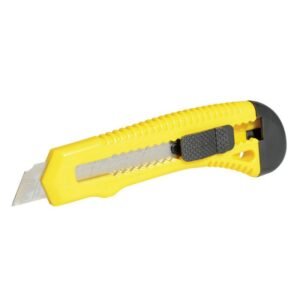 CUTF8 Cutter con cuerpo de plástico de 18 mm, cambio automático de navaja Surtek CUTF8