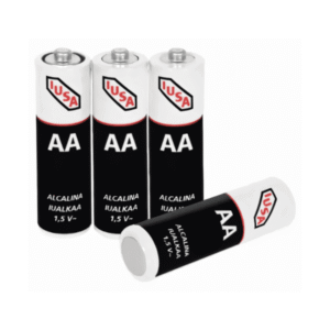 Pilas Alcalinas AA 4 Piezas IUSA 664779