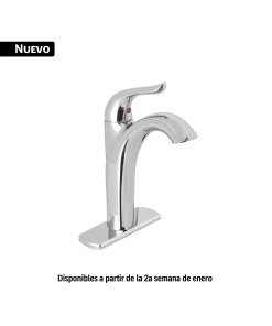 Monomando alto lavabo, cromo, FOSET AERO