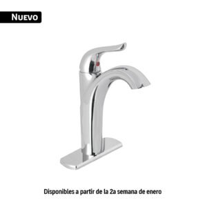 Monomando alto lavabo, cromo, FOSET AERO