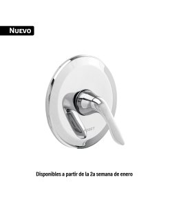 Monomando para regadera, cromo, FOSET AERO