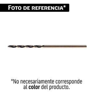 Broca HSS 1/16' Trugold para metal en blíster, EXPERT