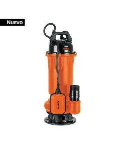Bomba sumergible de hierro fundido, para agua sucia 1-1/2 HP