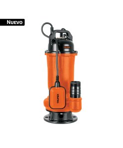 Bomba sumergible de hierro fundido, para agua sucia, 1 HP
