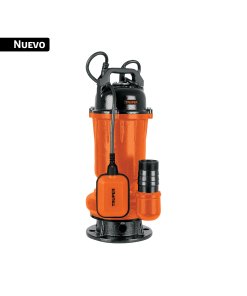 Bomba sumergible de hierro fundido, para agua sucia, 3/4 HP