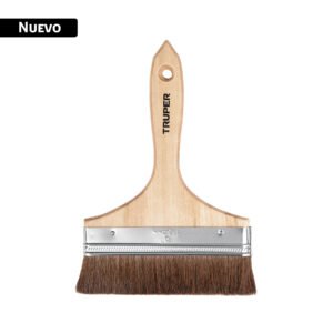 Brocha pelo de camello de 6' con mango de madera, TRUPER