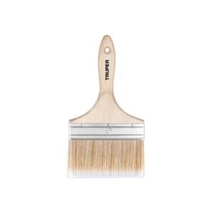 Brocha cerdas sintéticas 6' corte recto, mango de madera