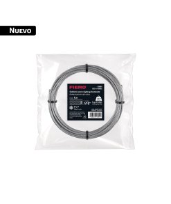 Cable rígido 1/16' x 5 m, acero galvanizado, FIERO