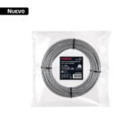 Cable rígido 3/16' x 10 m, acero galvanizado, FIERO