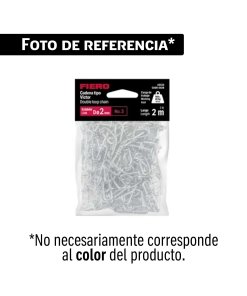 Bolsa con 2 metros de cadena tipo victor de 2 mm, FIERO