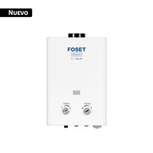 Calentador instantáneo, 5L, 1 servicio, gas LP, FOSET BASIC