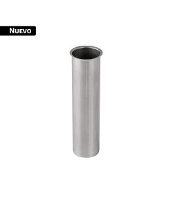 Casquillo de acero inoxidable para contracanasta,15cm,1-1/2'