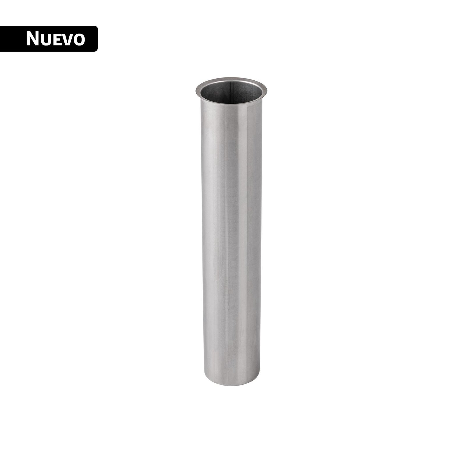 CASQ-FA20.jpg Casquillo de acero inoxidable para contracanasta,20cm,1-1/2' - Imagen 1