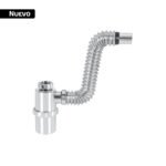 Céspol de bote de ABS cromado,para lavabo o fregadero,FOSET