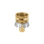 Conector 1/2' hembra tipo garra de aluminio, TRUPER