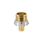 Conector 1/2' macho tipo garra de aluminio, TRUPER