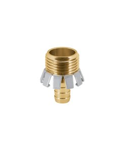 Conector 1/2' macho tipo garra de aluminio, TRUPER