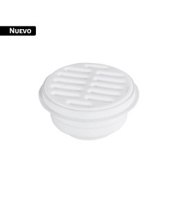Coladera 5' universal, ABS, rejilla blanca 1/4 vuelta, FOSET