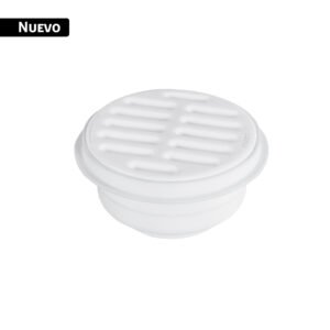 Coladera 5' universal, ABS, rejilla blanca 1/4 vuelta, FOSET
